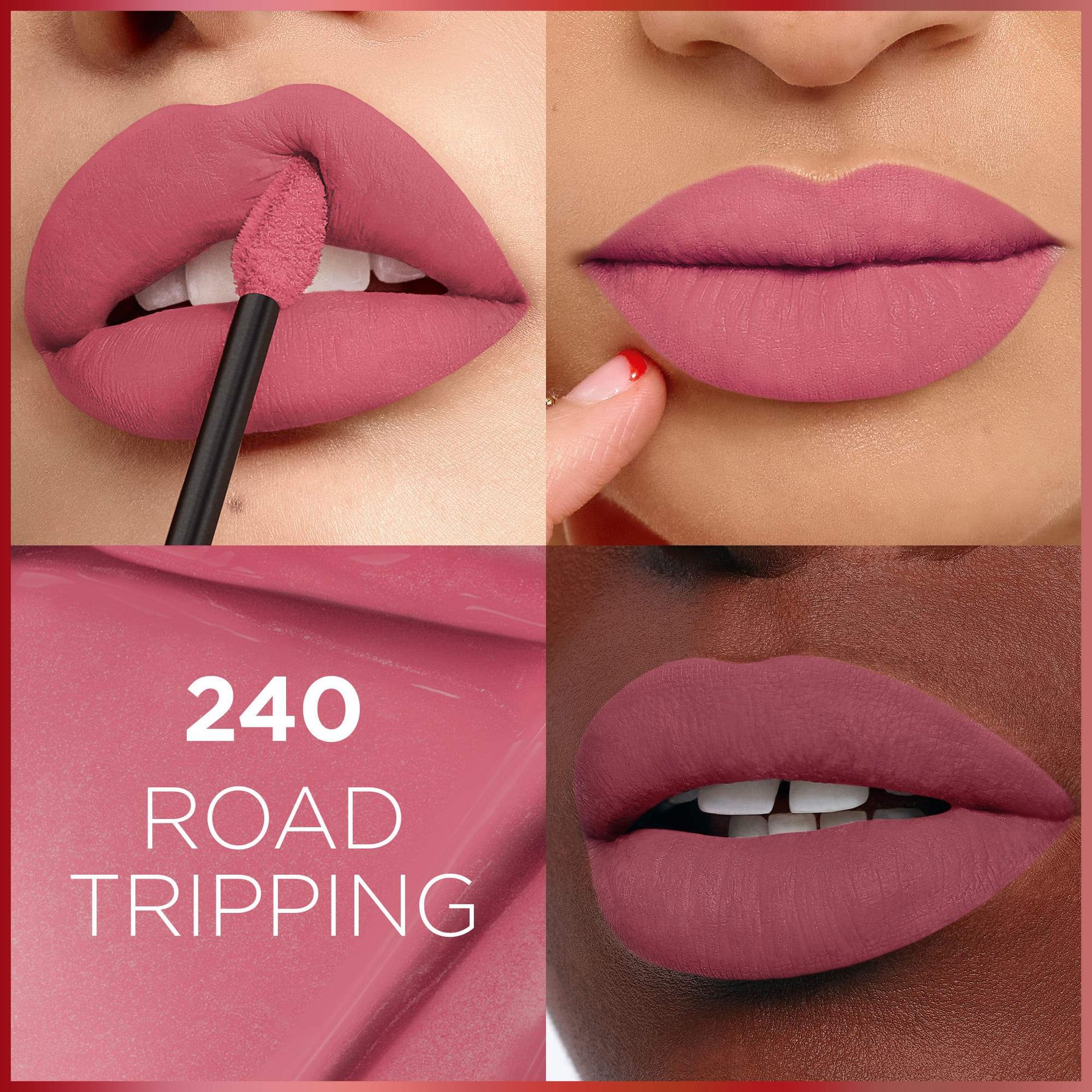 ruj lichid mat infaillible matte resistance nuanta 240 Road Tripping